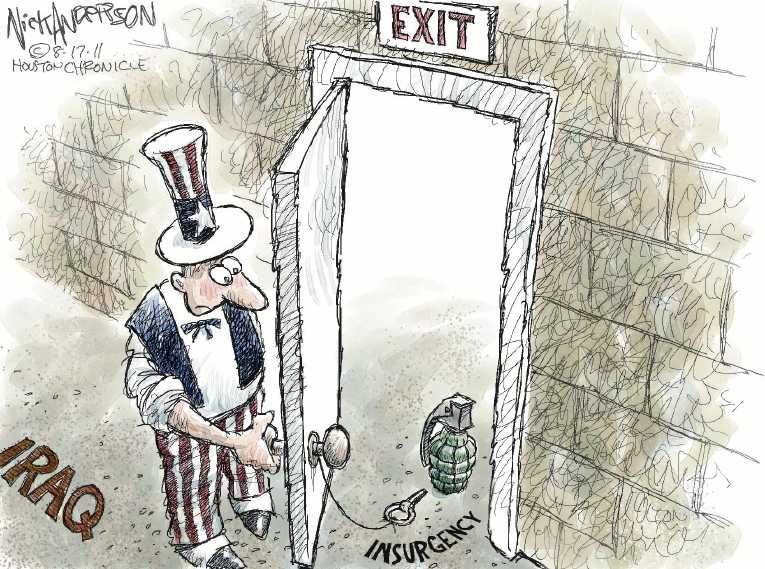 Political/Editorial Cartoon by Pat Bagley, Salt Lake Tribune on War Budget at Record High