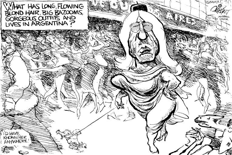 Political/Editorial Cartoon by Pat Oliphant, Universal Press Syndicate on Rebels Take Tripoli
