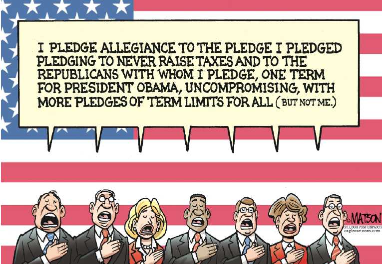 Political/Editorial Cartoon by RJ Matson, Cagle Cartoons on Perry Climbs in Polls