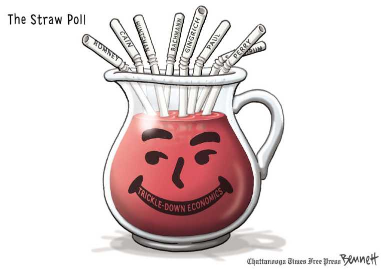 Political/Editorial Cartoon by Clay Bennett, Chattanooga Times Free Press on GOP Defying All Odds