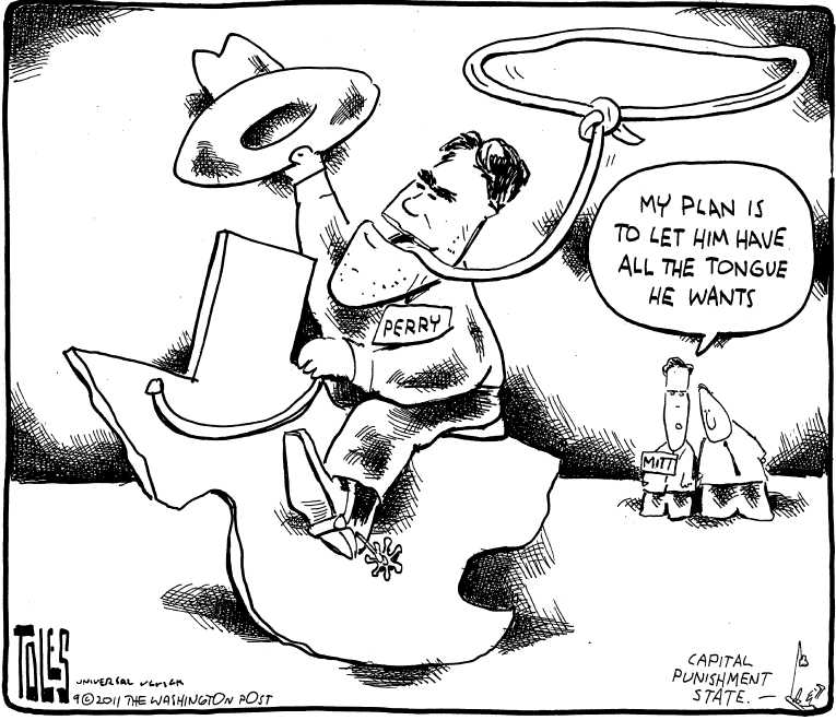 Political/Editorial Cartoon by Tom Toles, Washington Post on GOP Defying All Odds