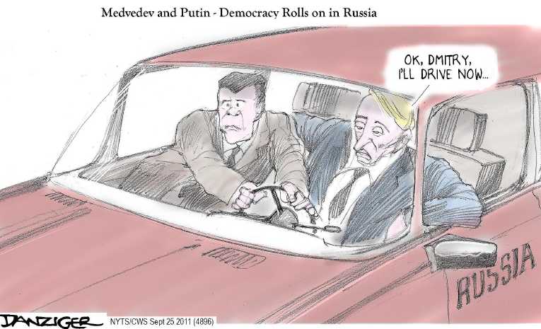 Political/Editorial Cartoon by Jeff Danziger, CWS/CartoonArts Intl. on In Other News