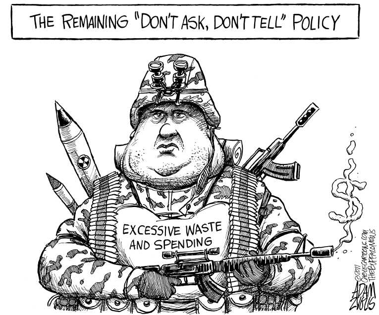 Political/Editorial Cartoon by Adam Zyglis, The Buffalo News on Banks Fire Back