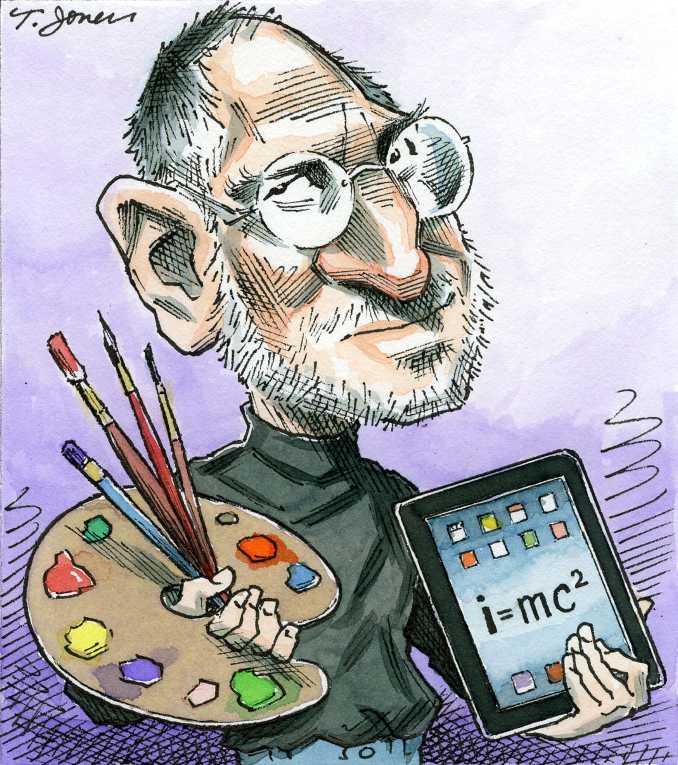 Political/Editorial Cartoon by Taylor Jones, Tribune Media Services on Steve Jobs Dead at 56