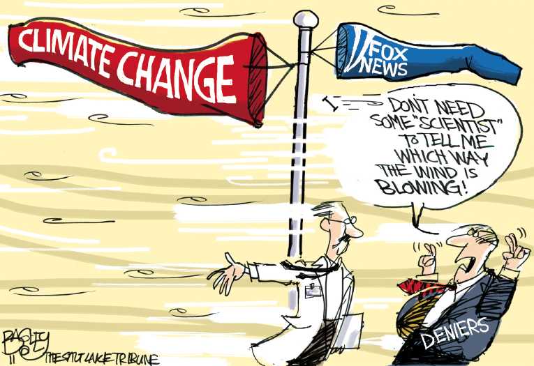 Political/Editorial Cartoon by Pat Bagley, Salt Lake Tribune on GOP Insists Upon Pipeline