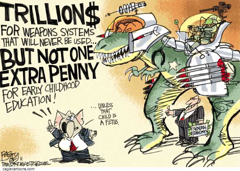 Political/Editorial Cartoon by Pat Bagley, Salt Lake Tribune on Recession Hurting Everyone