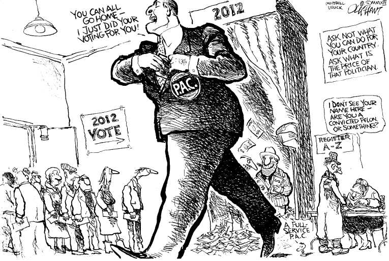 Image result for citizens united cartoon