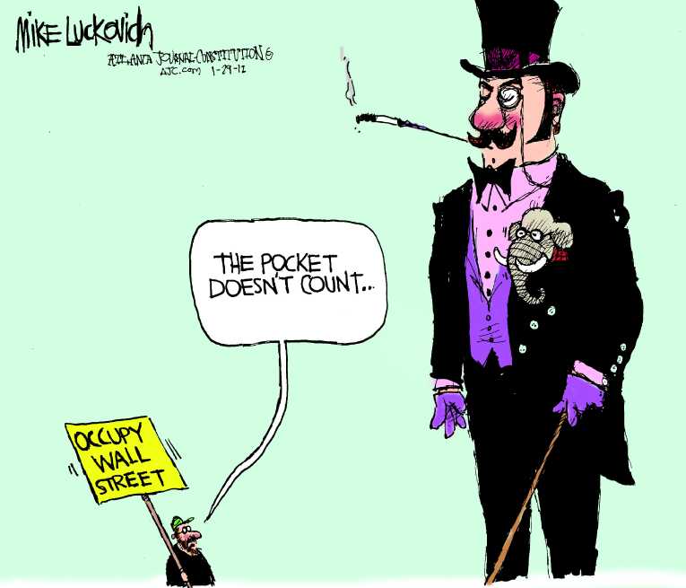 Political/Editorial Cartoon by Mike Luckovich, Atlanta Journal-Constitution on GOP Pressing Obama