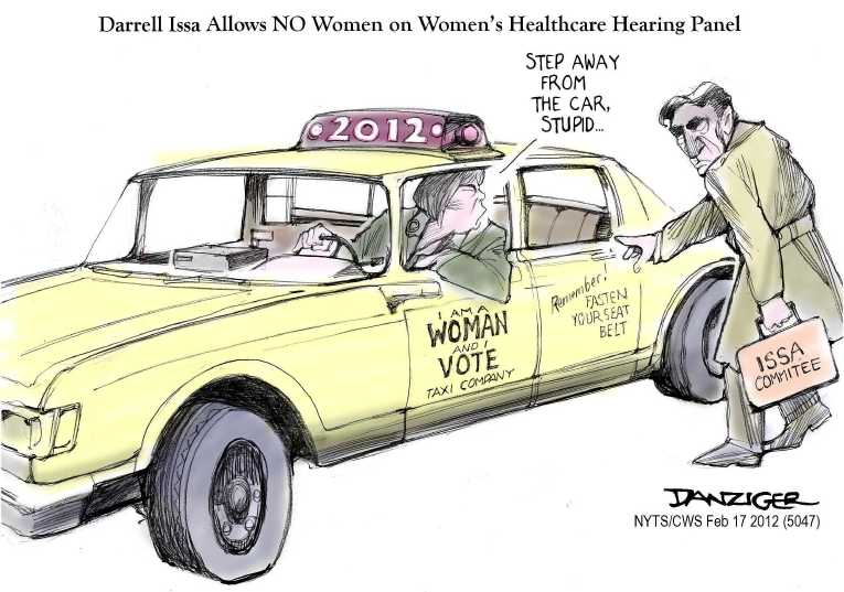 Political/Editorial Cartoon by Jeff Danziger, CWS/CartoonArts Intl. on GOP Talking Sex