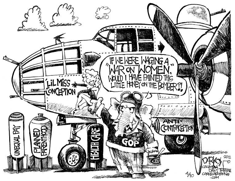 Political/Editorial Cartoon by John Darkow, Columbia Daily Tribune, Missouri on GOP Explains Key Positions