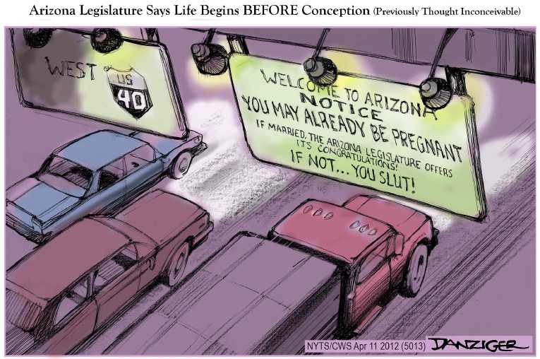 Political/Editorial Cartoon by Jeff Danziger, CWS/CartoonArts Intl. on GOP Explains Key Positions