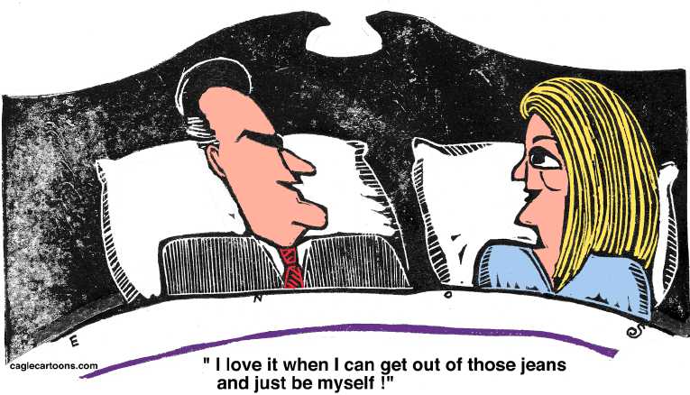 Political/Editorial Cartoon by Randall Enos, Cagle Cartoons on Santorum Drops Out