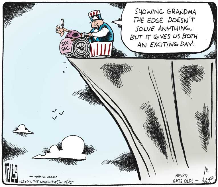 Political/Editorial Cartoon by Tom Toles, Washington Post on Walmart Under Investigation