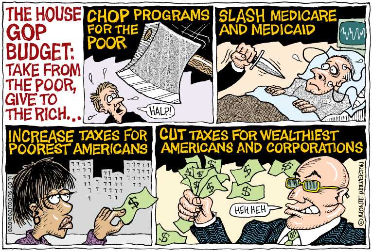 Political/Editorial Cartoon by Monte Wolverton, Cagle Cartoons on Economy Showing Signs of Life