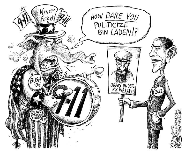 Political/Editorial Cartoon by Adam Zyglis, The Buffalo News on Campaign Ad Infuriates GOP