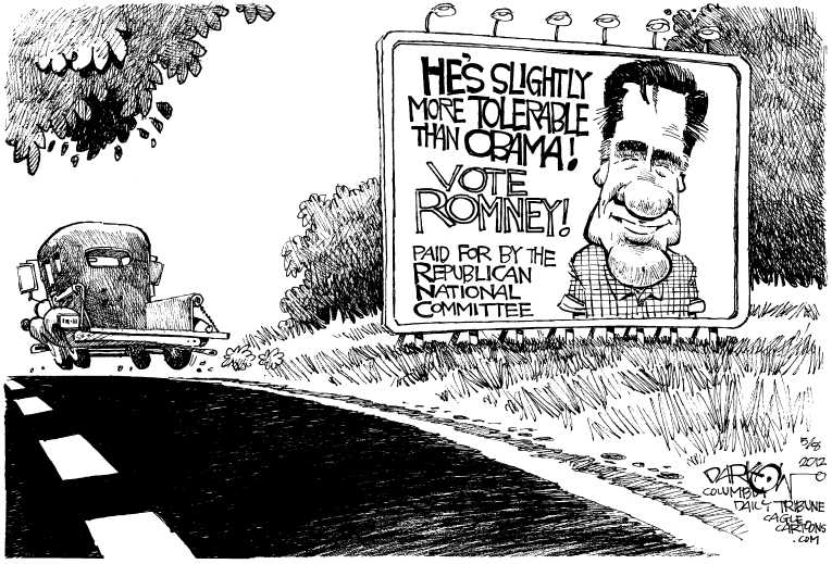 Political/Editorial Cartoon by John Darkow, Columbia Daily Tribune, Missouri on GOP Calls Out President