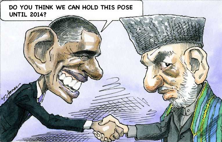 Political/Editorial Cartoon by Taylor Jones, Tribune Media Services on War on Terror Escalates