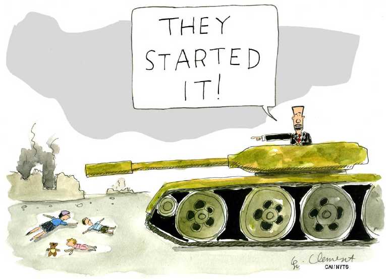 Political/Editorial Cartoon by Gary Clement, National Post, Toronto, Canada on In Other News
