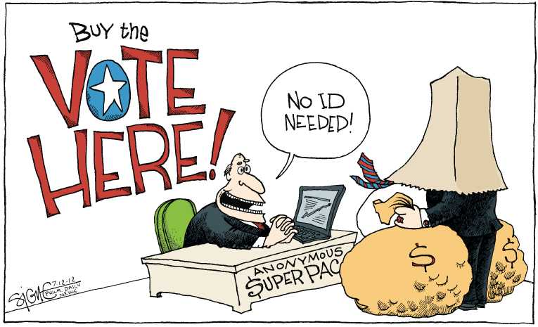 Political/Editorial Cartoon by Signe Wilkinson, Philadelphia Daily News on Republican Party Growing Confident