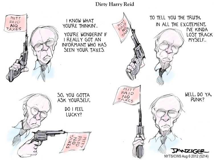 Political/Editorial Cartoon by Jeff Danziger, CWS/CartoonArts Intl. on Romney Unveils Tax Plan