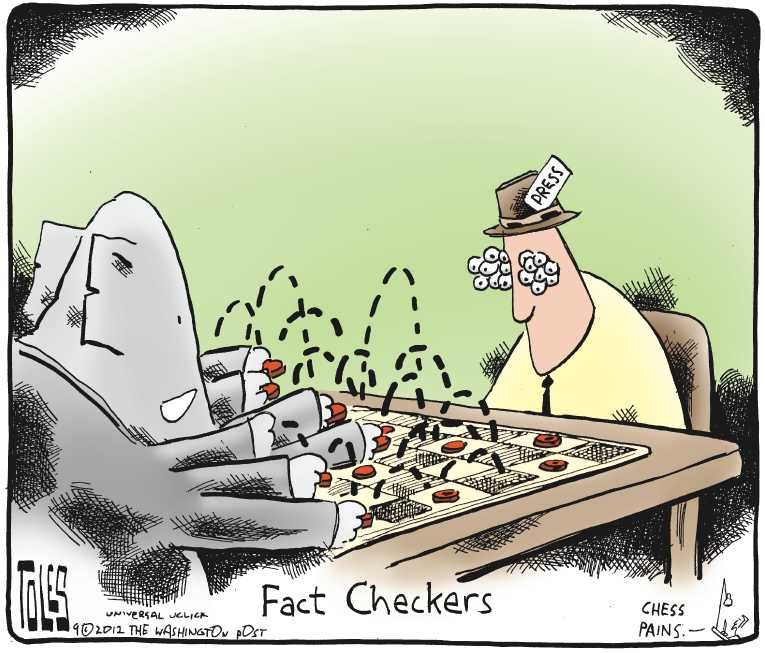 Political/Editorial Cartoon by Tom Toles, Washington Post on Romney Campaign Having an Impact