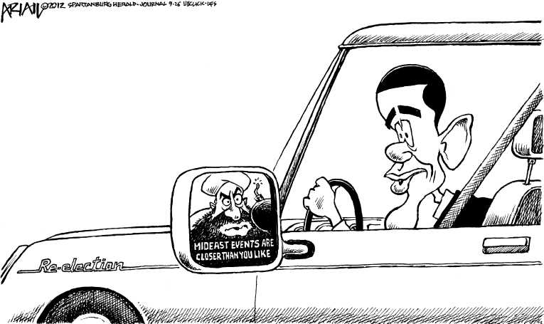 Political/Editorial Cartoon by Robert Ariail on Debates Loom Large