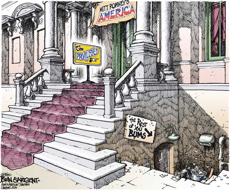 Political/Editorial Cartoon by Ben Sargent, Austin American-Statesman on Debates Loom Large