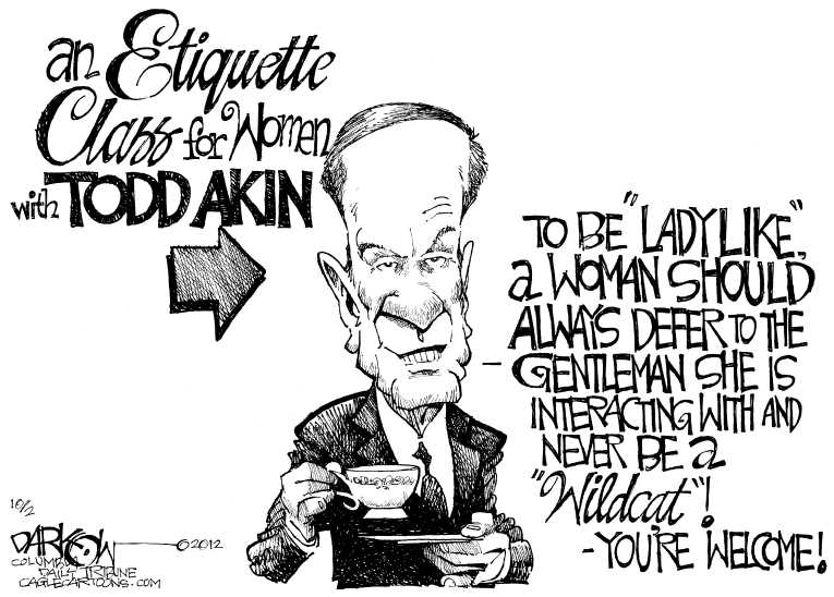 Political/Editorial Cartoon by John Darkow, Columbia Daily Tribune, Missouri on In Other News