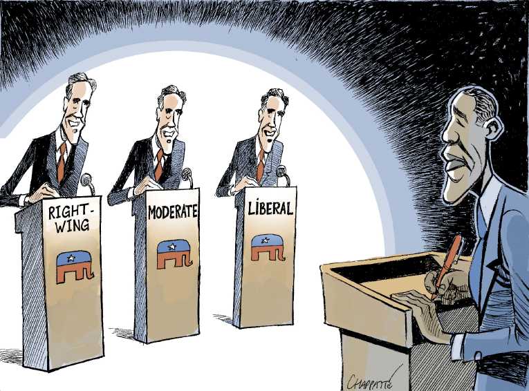 Political/Editorial Cartoon by Patrick Chappatte, International Herald Tribune on Obama Loses Mojo