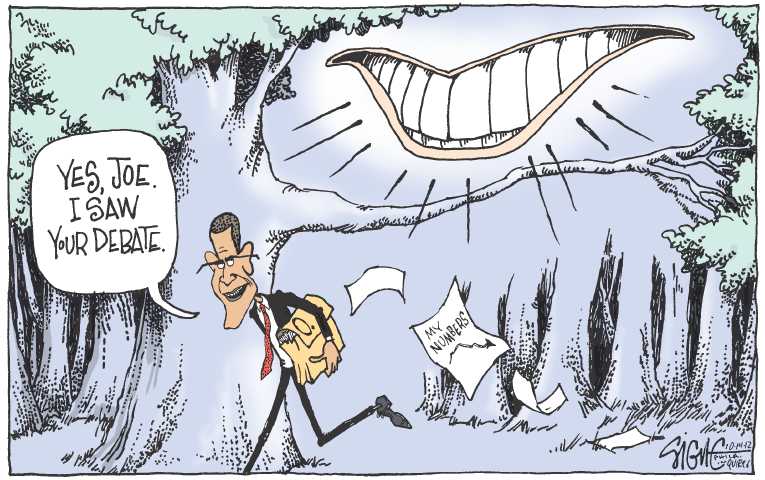 Political/Editorial Cartoon by Signe Wilkinson, Philadelphia Daily News on Ryan Destroys Ryan
