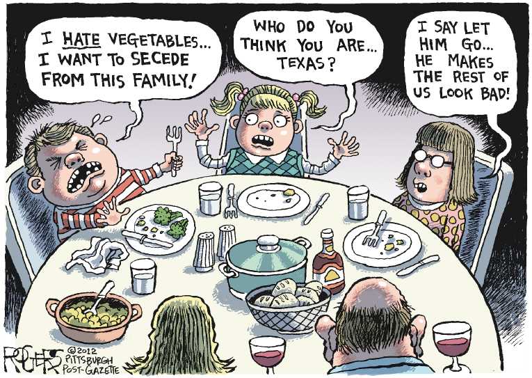 Political/Editorial Cartoon by Rob Rogers, The Pittsburgh Post-Gazette on Americans Celebrate Thanksgiving