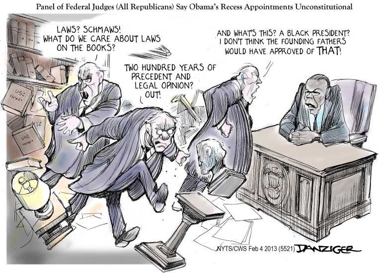 Political/Editorial Cartoon by Jeff Danziger, CWS/CartoonArts Intl. on GOP Repositioning Continues