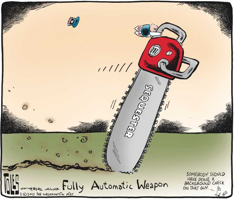 Political/Editorial Cartoon by Tom Toles, Washington Post on Stock Market Soaring