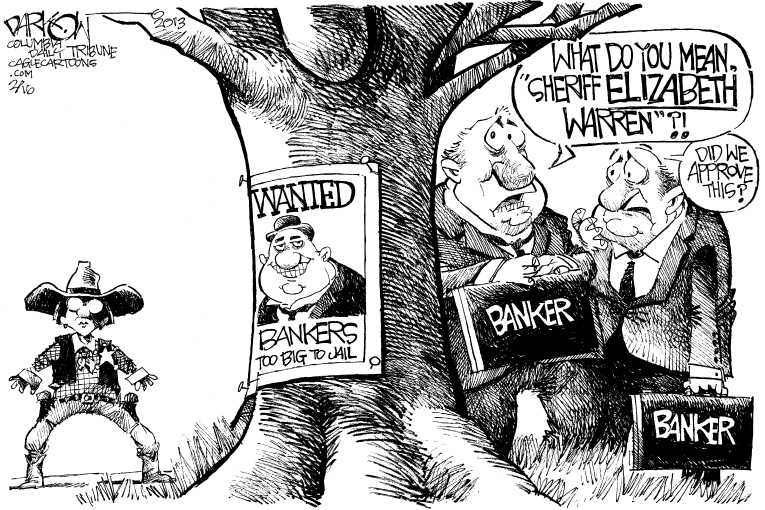 Political/Editorial Cartoon by John Darkow, Columbia Daily Tribune, Missouri on Stock Market Soaring