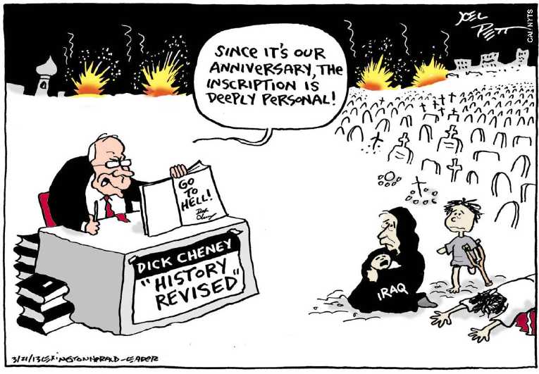 Political/Editorial Cartoon by Joel Pett, Lexington Herald-Leader, CWS/CartoonArts Intl. on Efforts Against Terror Continue