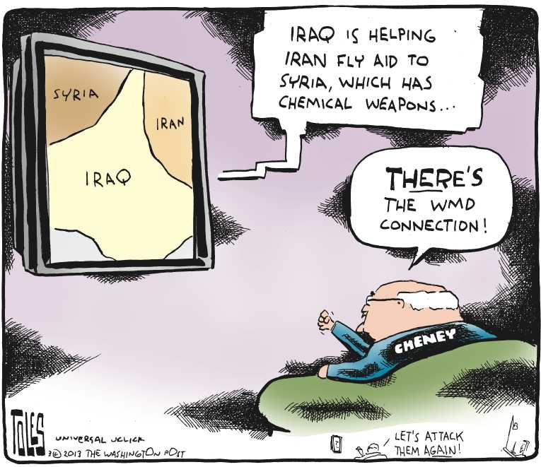 Political/Editorial Cartoon by Tom Toles, Washington Post on Efforts Against Terror Continue