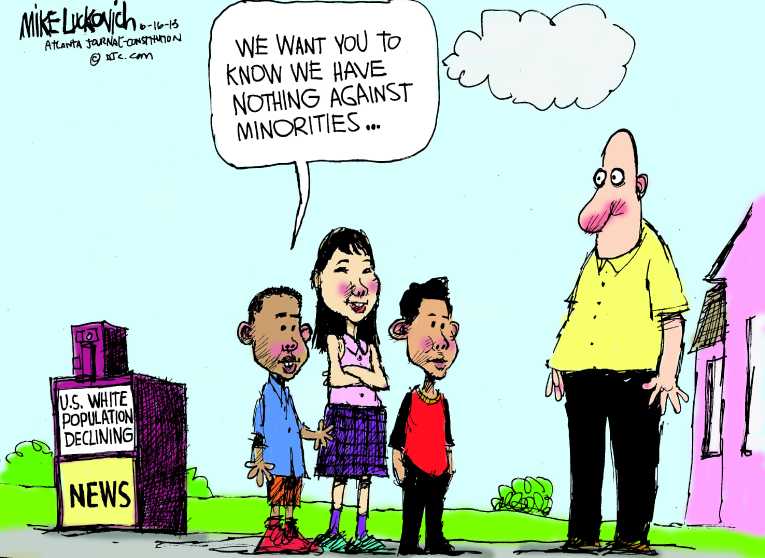 Political/Editorial Cartoon by Mike Luckovich, Atlanta Journal-Constitution on Republican Party Goes Further Right