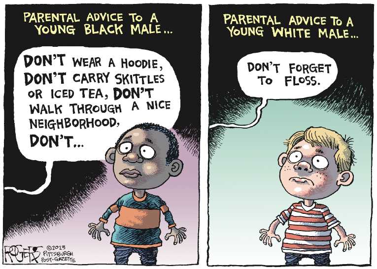 Political/Editorial Cartoon by Rob Rogers, The Pittsburgh Post-Gazette on America Moves on From Verdict