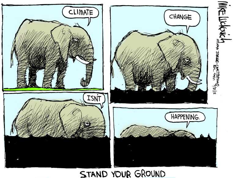 Political/Editorial Cartoon by Mike Luckovich, Atlanta Journal-Constitution on GOP Setting New Standards