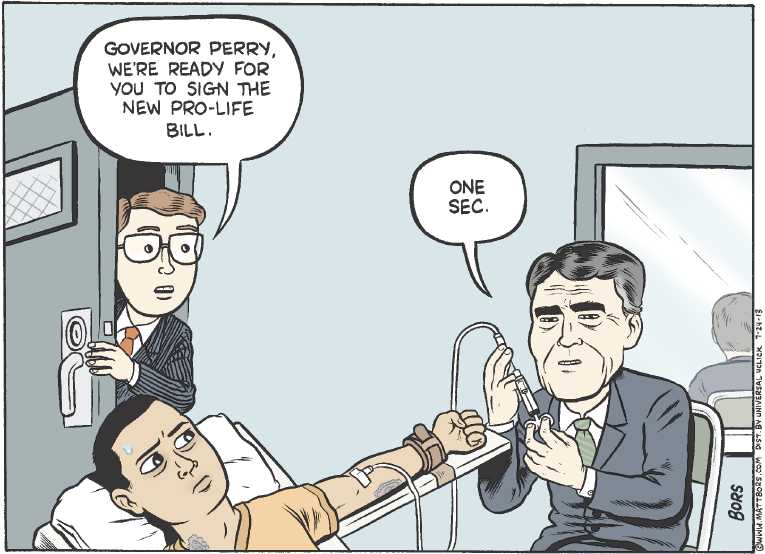 Political/Editorial Cartoon by Matt Bors on GOP Setting New Standards