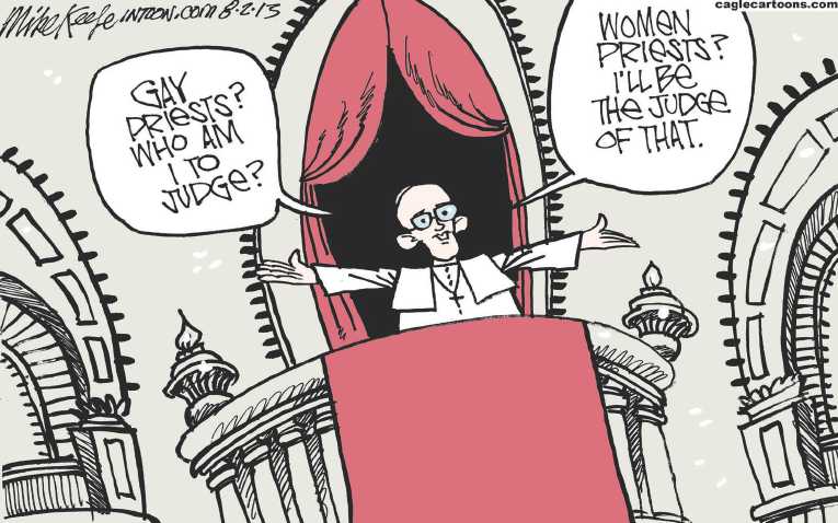 Political Cartoon On In Other News By Mike Keefe Denver Post At The Comic News