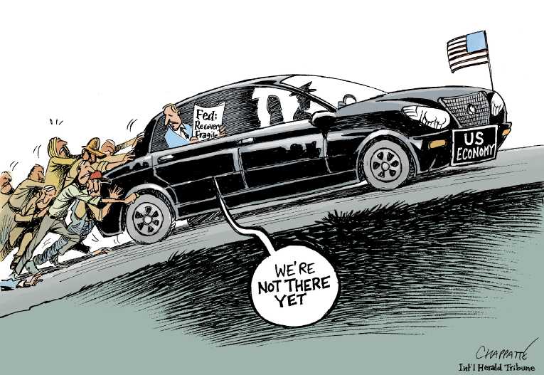 Political/Editorial Cartoon by Patrick Chappatte, International Herald Tribune on Wealth Disparity Widening