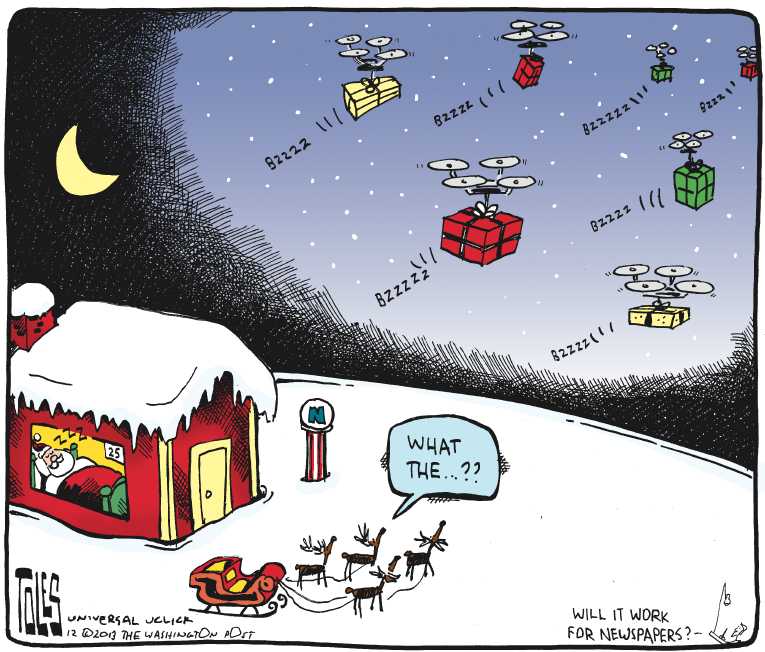 Political/Editorial Cartoon by Tom Toles, Washington Post on Pope Outs Devil