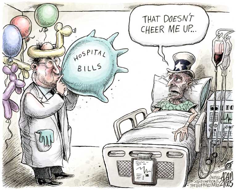 Political/Editorial Cartoon by Adam Zyglis, The Buffalo News on ObamaCare Rollout Improving