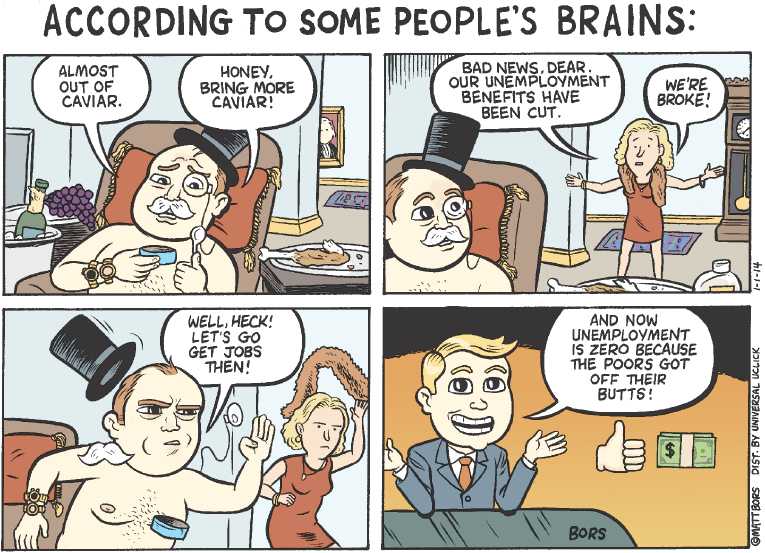 Political/Editorial Cartoon by Matt Bors on Middle Class, Poor, Take Another Hit