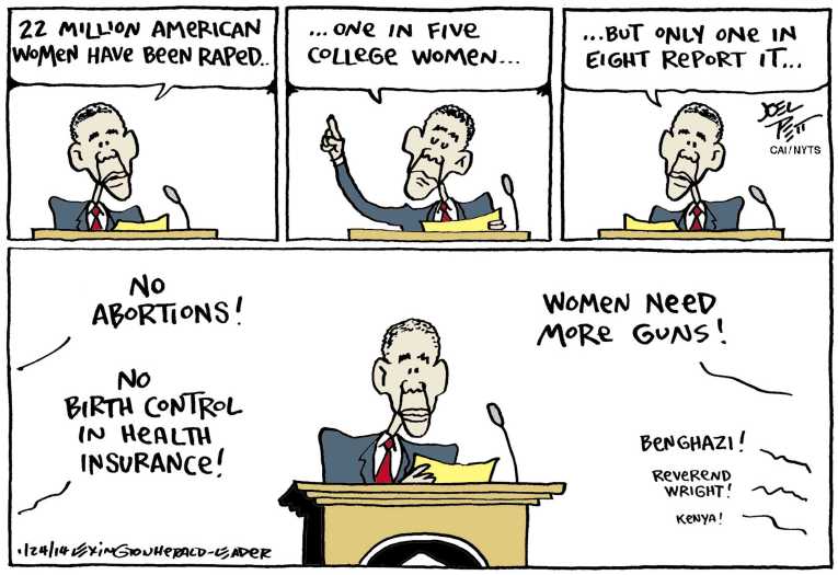 Political/Editorial Cartoon by Joel Pett, Lexington Herald-Leader, CWS/CartoonArts Intl. on State of the Union Somber, Defiant