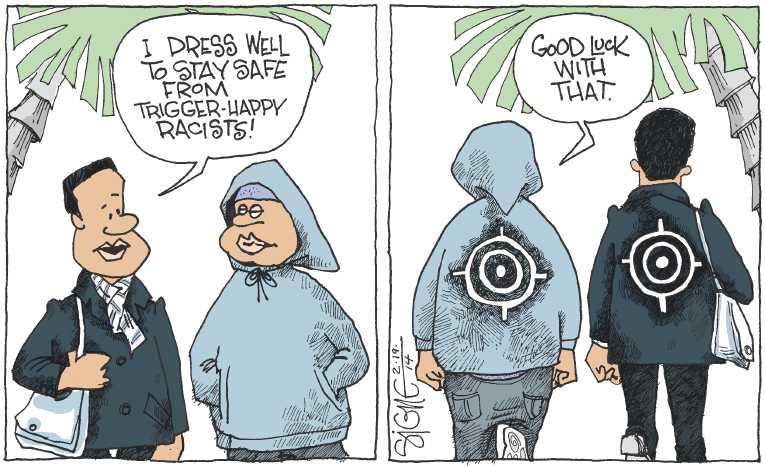 Political/Editorial Cartoon by Signe Wilkinson, Philadelphia Daily News on Hung Jury In Florida