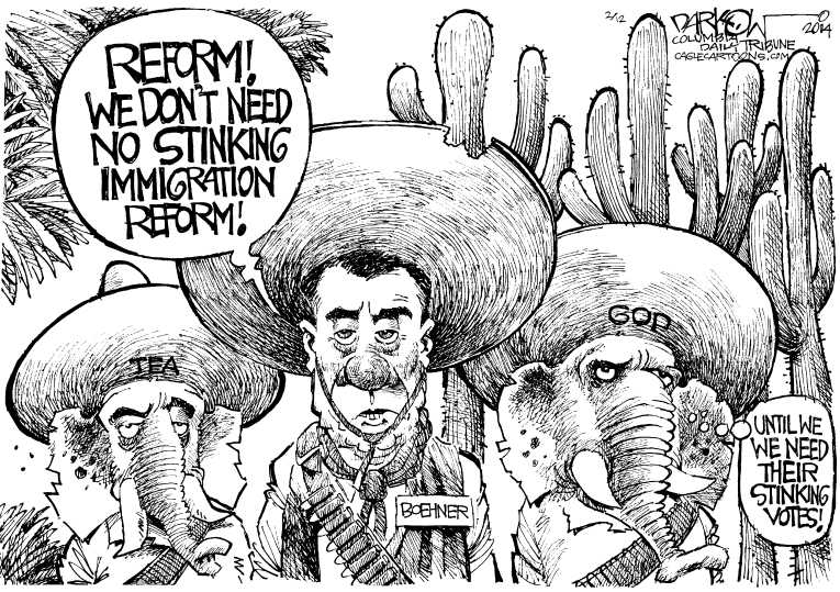 Political/Editorial Cartoon by John Darkow, Columbia Daily Tribune, Missouri on Debt Ceiling Raised