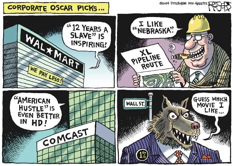 Political/Editorial Cartoon by Rob Rogers, The Pittsburgh Post-Gazette on Koch Brothers Going All In