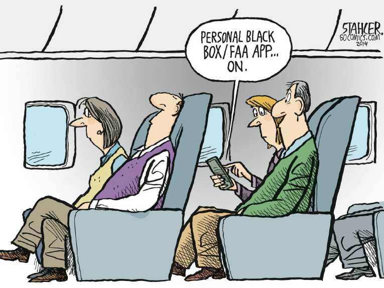Political/Editorial Cartoon by Jeff Stahler on Malayasian Flight 370 Vanishes